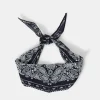 Accessorize Bandana Neckerchief Scarf Blue