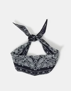 Accessorize Bandana Neckerchief Scarf Blue