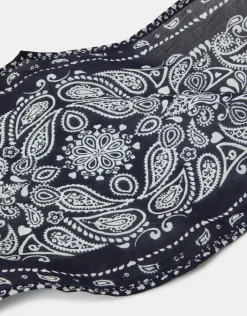 Accessorize Bandana Neckerchief Scarf Blue