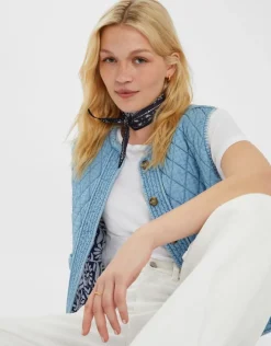 Accessorize Bandana Neckerchief Scarf Blue