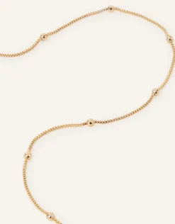 Accessorize Beaded Chain Necklace
