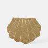 Accessorize Beaded Shell Pouch