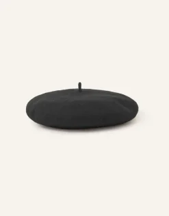 Accessorize Beret Hat in Pure Wool