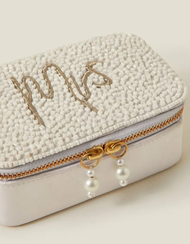 Accessorize Bridal 'Mrs' Jewellery Box