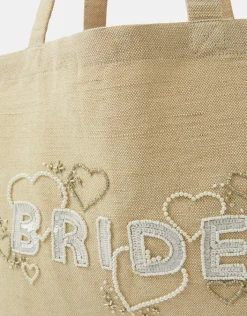 Accessorize Bride Canvas Shopper Bag