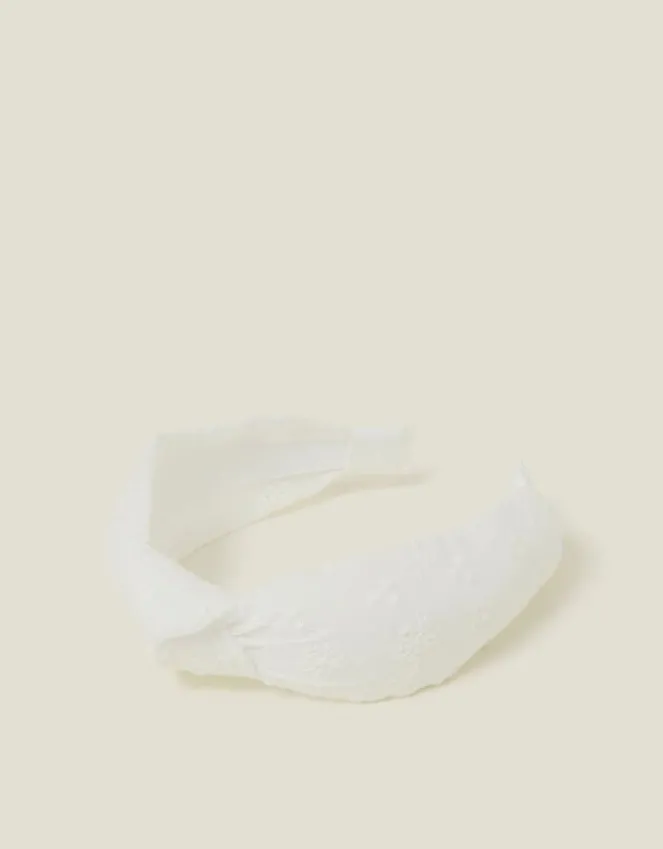 Accessorize Broderie Knot Headband