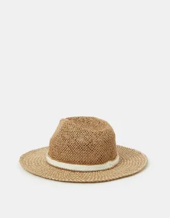 Accessorize Chain Trim Fedora Hat