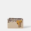 Accessorize Cheetah Heart Card Holder