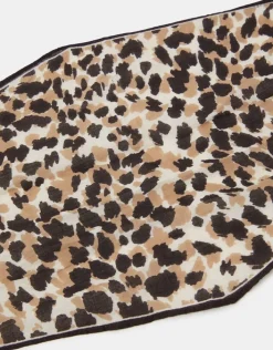 Accessorize Cheetah Print Neckerchief