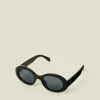 Accessorize Chunky Oval Sunglasses