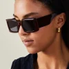 Accessorize Chunky Rectangle Sunglasses