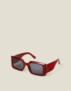 Accessorize Chunky Rectangle Sunglasses