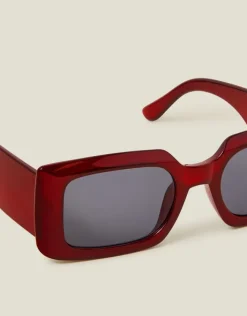 Accessorize Chunky Rectangle Sunglasses