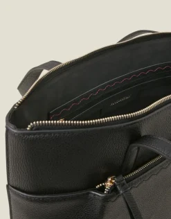 Accessorize Classic Pocket Tote Bag Black
