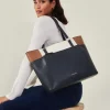 Accessorize Colour Block Tote Bag