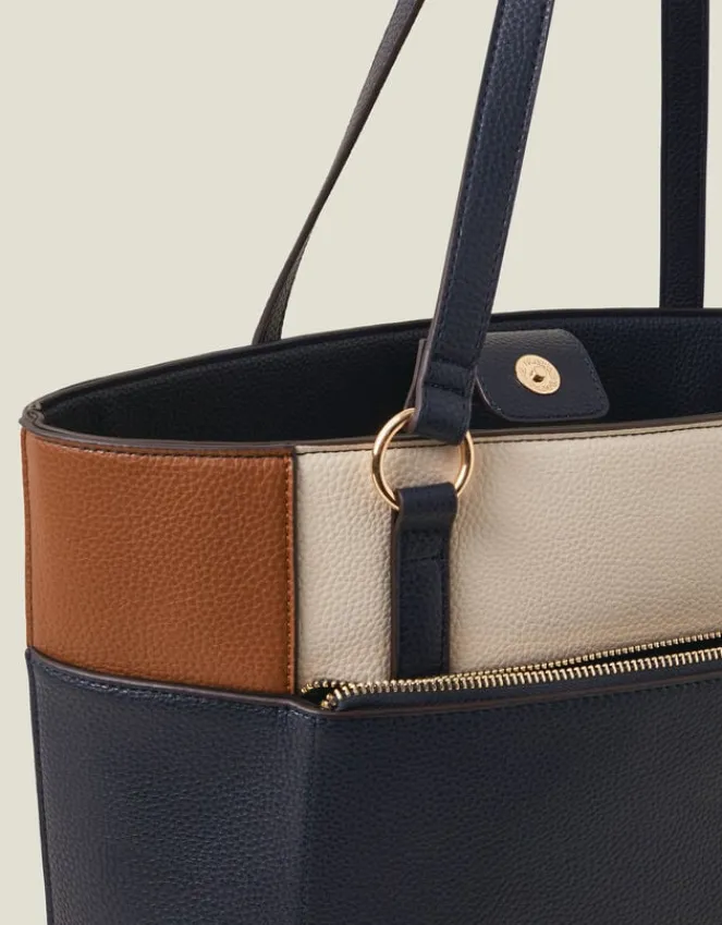 Accessorize Colour Block Tote Bag