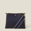 Accessorize Colour Block Triple Compartment Cross-Body Bag