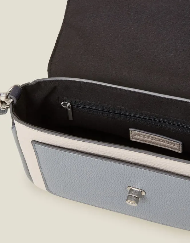 Accessorize Colourblock Faux Leather Crossbody Bag