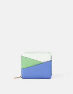 Accessorize Colourblock Zip-Around Purse