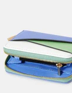 Accessorize Colourblock Zip-Around Purse