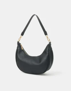 Accessorize Crescent Shoulder Bag Black