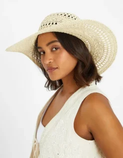 Accessorize Crochet Floppy Hat