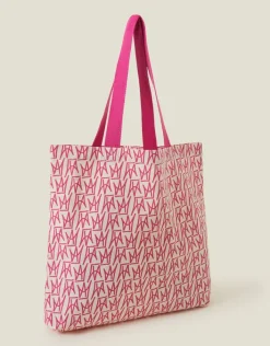 Accessorize Crown Print Shopper Bag