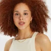 Accessorize 14ct Gold-Plated Paper Clip Necklace