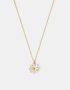 Accessorize Daisy Pendant Necklace