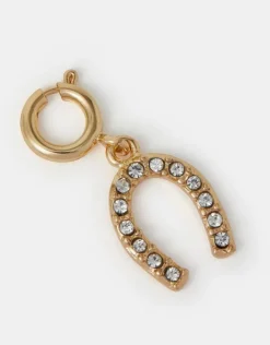 Accessorize Diamante Horseshoe Jewellery Charm