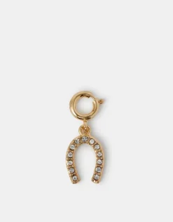 Accessorize Diamante Horseshoe Jewellery Charm