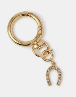 Accessorize Diamante Horseshoe Jewellery Charm