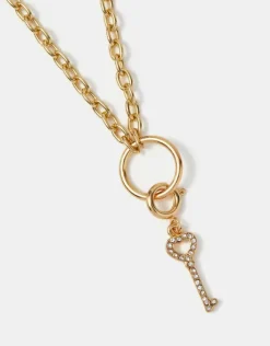 Accessorize Diamant&eacute; Key Jewellery Charm