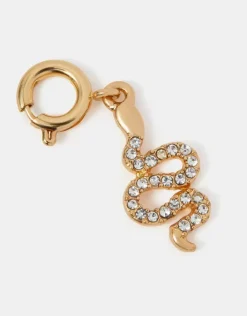 Accessorize Diamant&eacute; Snake Jewellery Charm