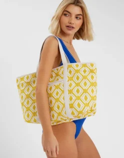Accessorize Diamond Embroidered Shoulder Bag