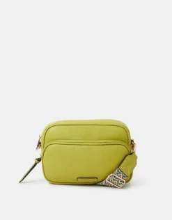 Accessorize Double Zip Camera Bag Green