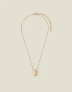Accessorize Drop Curve Pendant Necklace