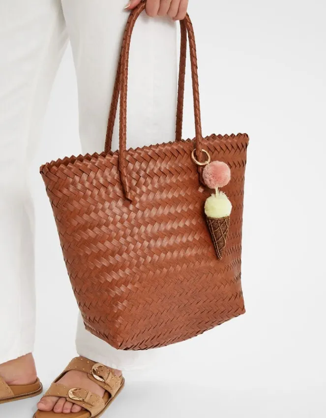 Accessorize Embellished Ice Cream Bag Charm