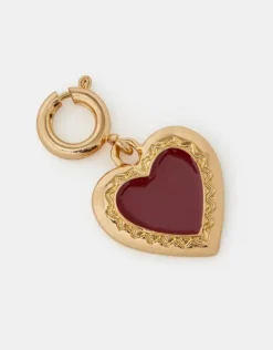 Accessorize Enamel Heart Jewellery Charm