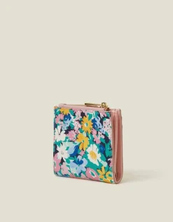 Accessorize Floral Fold-Out Card Holder