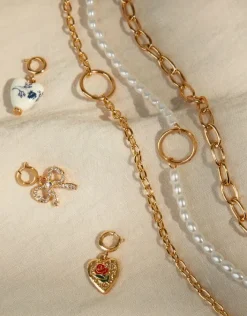 Accessorize Floral Heart Jewellery Charm