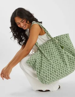 Accessorize Geometric Print Weekender Bag