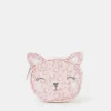 Accessorize Girls Animal Print Cat Purse