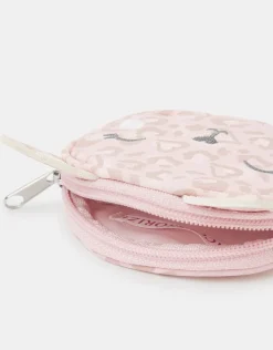 Accessorize Girls Animal Print Cat Purse