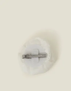 Accessorize Girls Broderie Flower Hair Clip