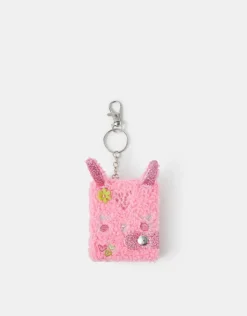 Accessorize Girls Bunny Notebook Keyring