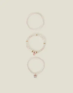 Accessorize Girls Butterfly Charm Necklace and Bracelet Set