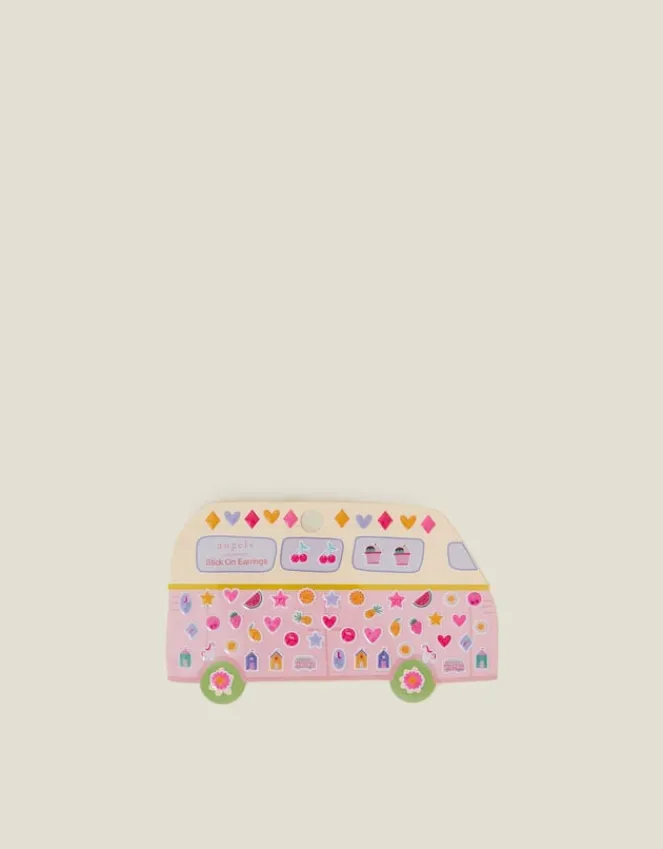 Accessorize Girls Campervan Stick On Earrings