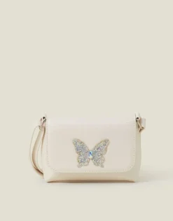 Accessorize Girls Diamante Butterfly Bag