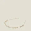 Accessorize Girls Diamante Butterfly Metal Headband